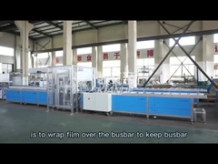 Automatic Busbar Packing Machine For Wrapping Film Over Busbuct
