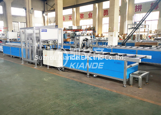 Busway Production Machine For Wrapping Film Over Busbuct Away From Dust