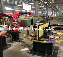 Carbon Steel Robot Welding Equipment 800mm Length Automatic